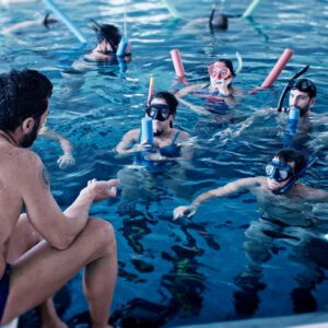 criteri d'insegnamento lezione in piscina