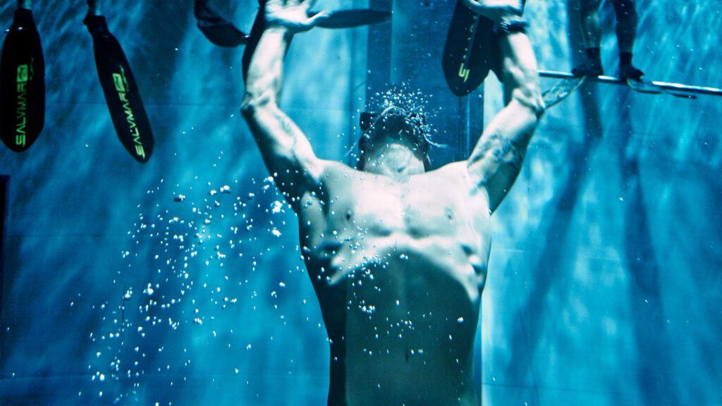 corsi di specialità con brevetto Liquidum - allenamento subaqueo in piscina