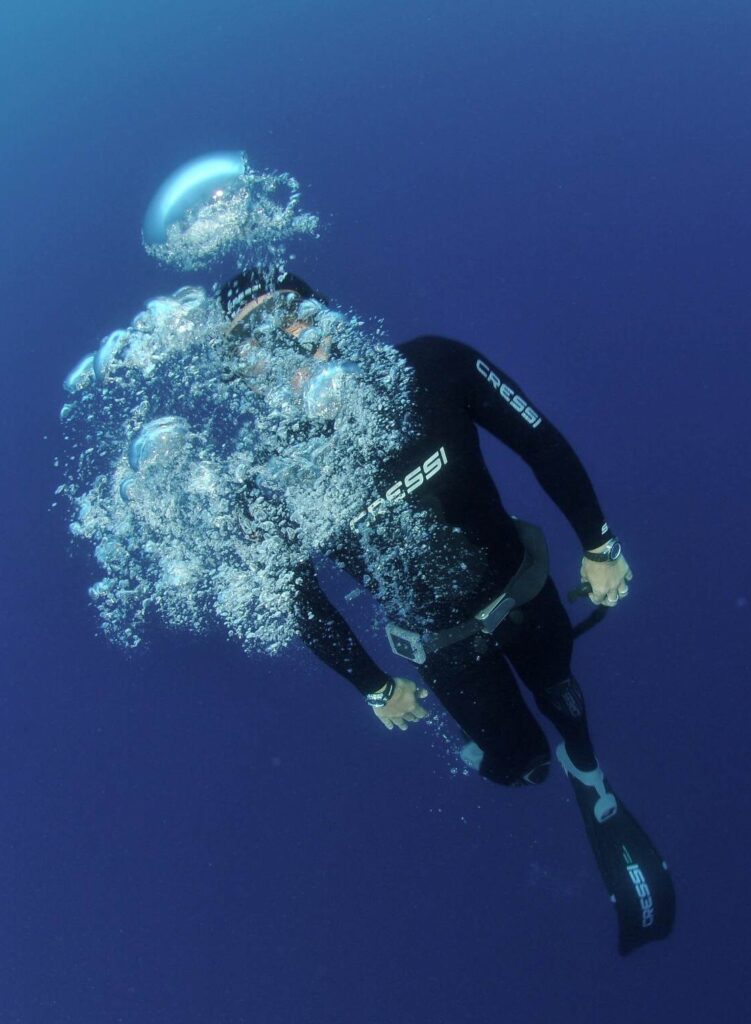 allenamento e pesca subacquea con liquidum