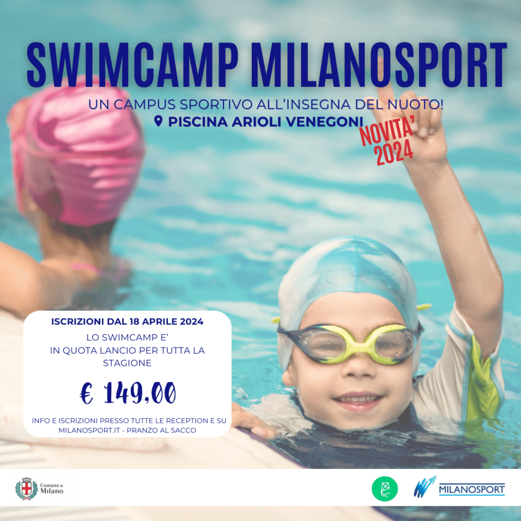 campus estivi Milano Sport - swimcamp