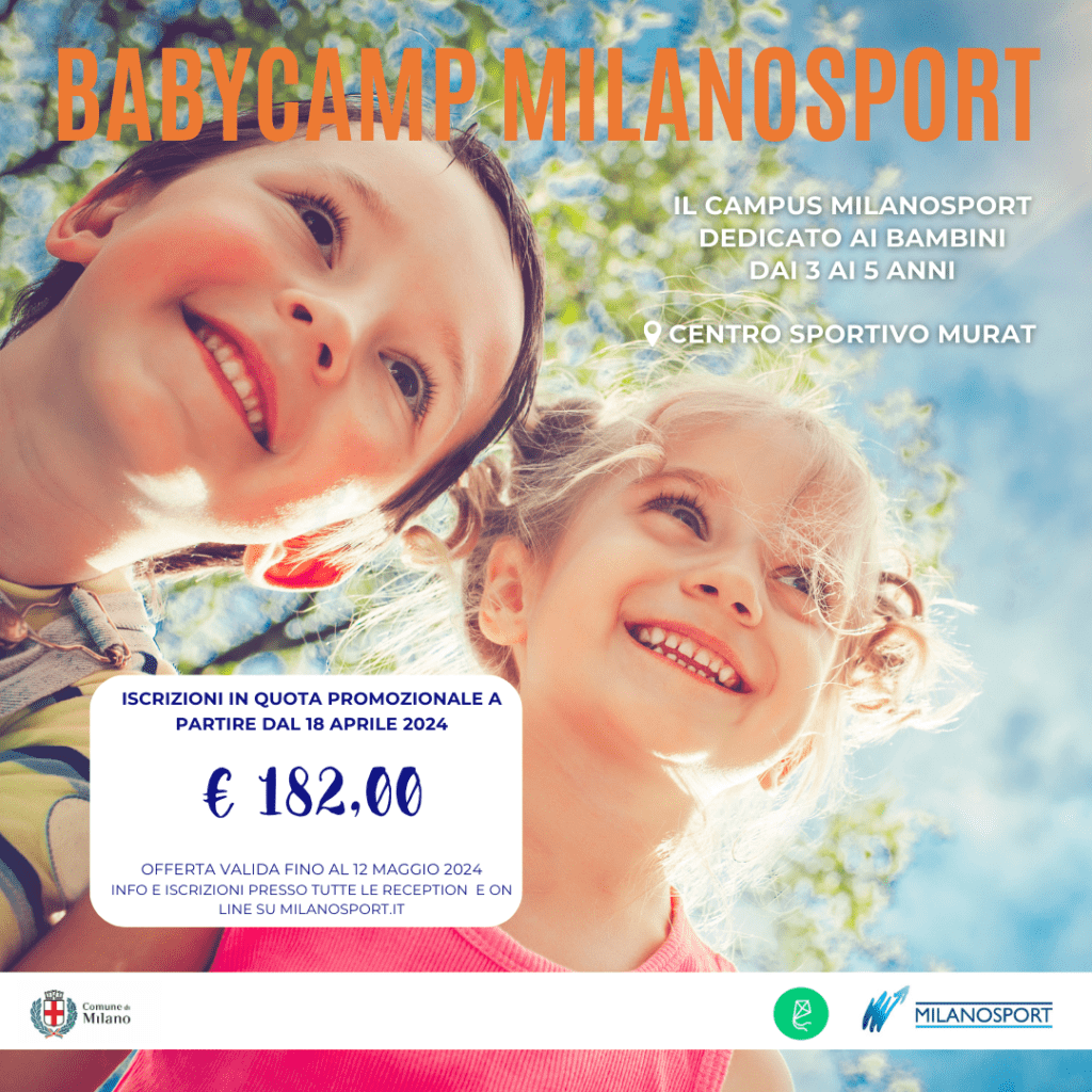 campus estivi Milano Sport - Babycamp